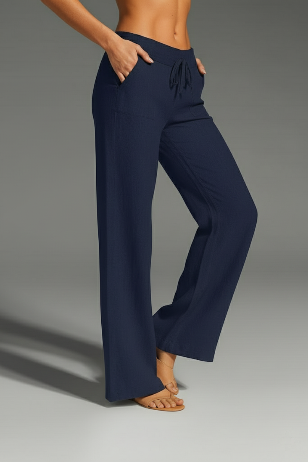 Relaxed Wide-Leg Summer Pants – Breezy Fit & Effortless Comfort