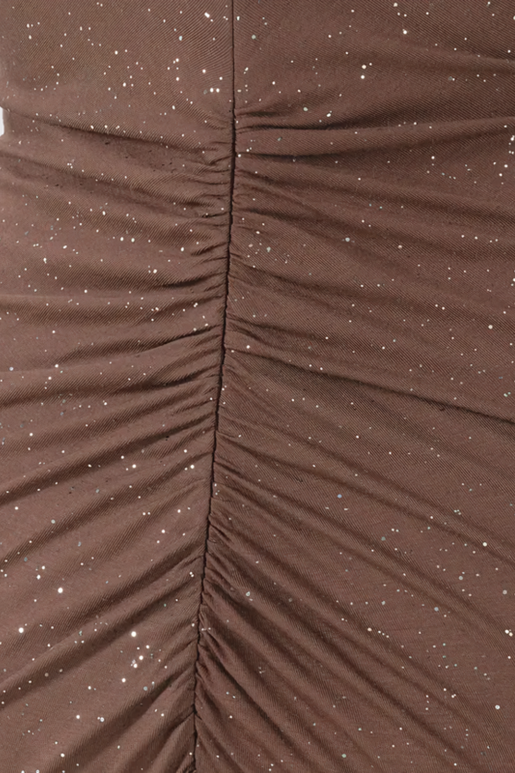 Women's Glitter Maxi Dress – Plunging V-Neck & Twist-Knot Silhouette