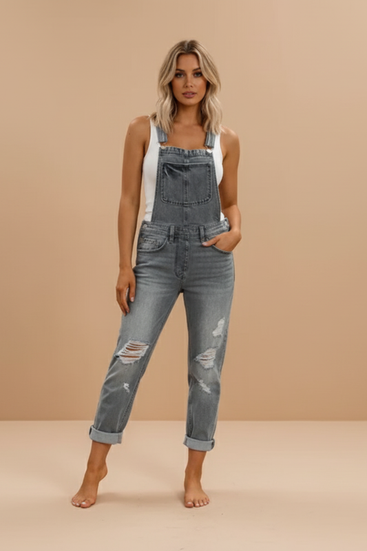 Modern Sleeveless Jumpsuit – Relaxed Casual One-Piece