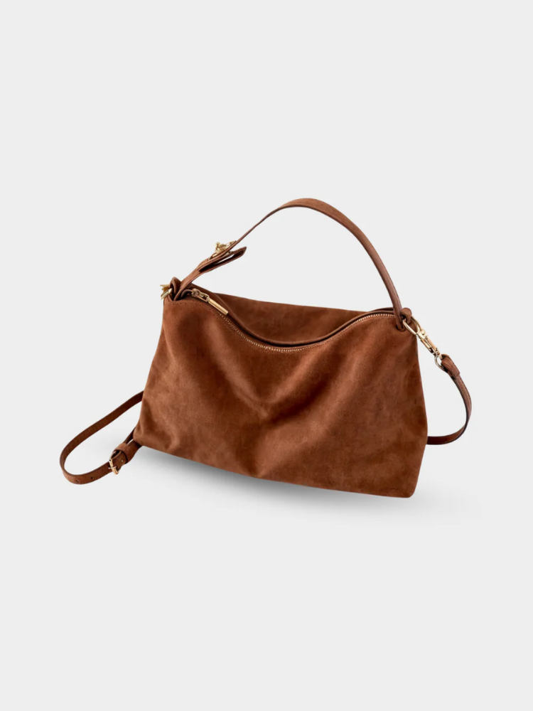 Vintage Suede Shoulder Bag – Soft, Stylish & Everyday Ready