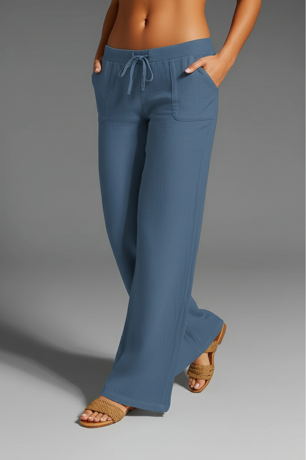 Relaxed Wide-Leg Summer Pants – Breezy Fit & Effortless Comfort