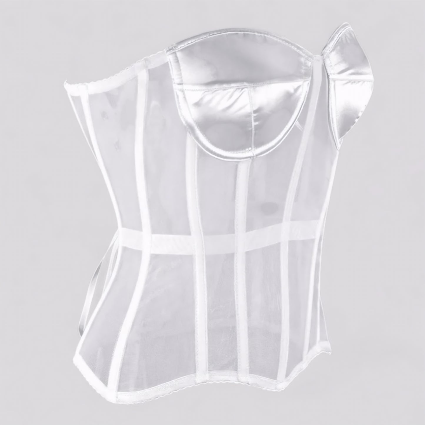 Sculpting Corset Top – Structured Boning & Contour Bust Detailing