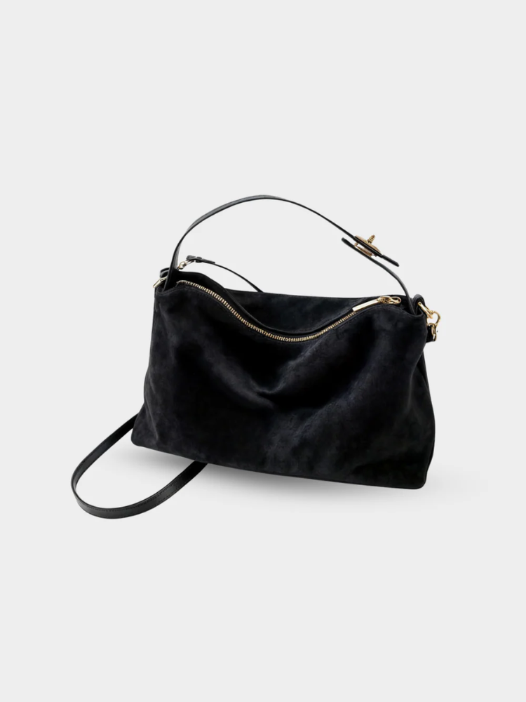 Vintage Suede Shoulder Bag – Soft, Stylish & Everyday Ready